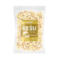 ALLNATURE Kešu jadrá 500 g