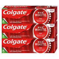 COLGATE Zubná pasta Max White One Sensational Mint 3 x 75 ml