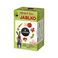 LEROS Detský čaj jablko 20 vreciek