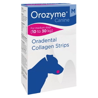 OROZYME Žuvacie plátky pre psov M 141 g