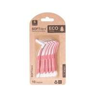 SOFTDENT ECO Medzizubné kefky zahnuté 0,5 mm 10 ks